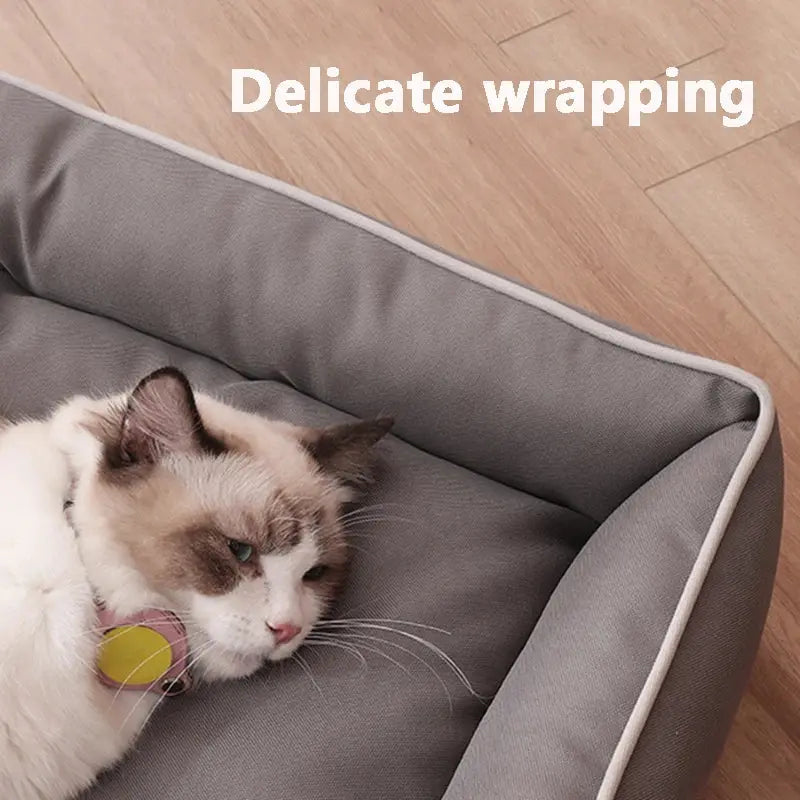 4-Season Waterproof Pet Bed: Smart Comfort for Dogs and Cats! ShopTrend MF