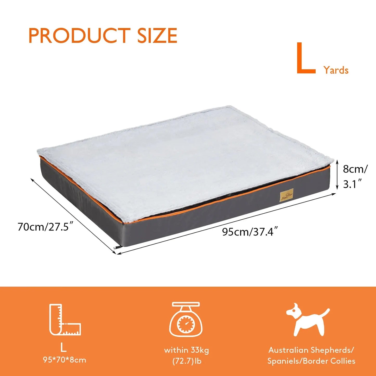 🐾 Premium Orthopaedic Dog Bed – Smart Comfort for Restful Sleep! ShopTrend MF