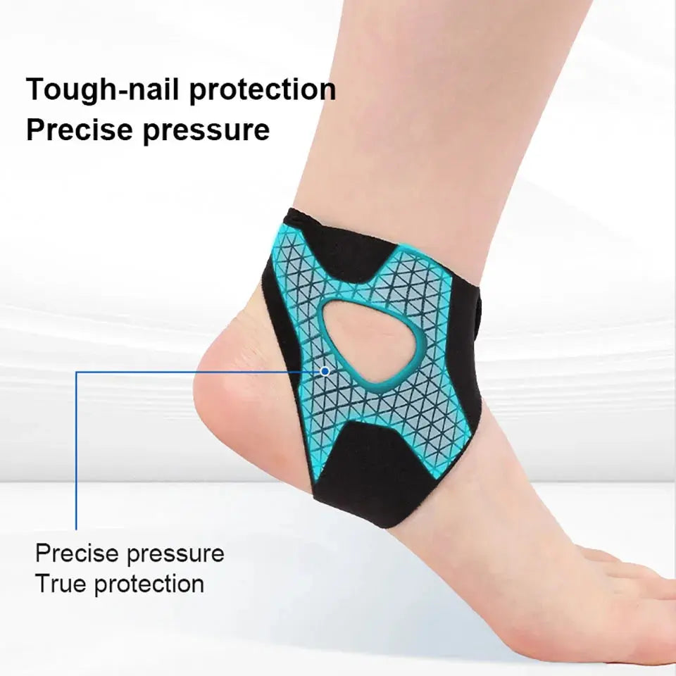 Ultra-thin Ankle Brace with Bi-directional Compression Straps ShopTrend MF