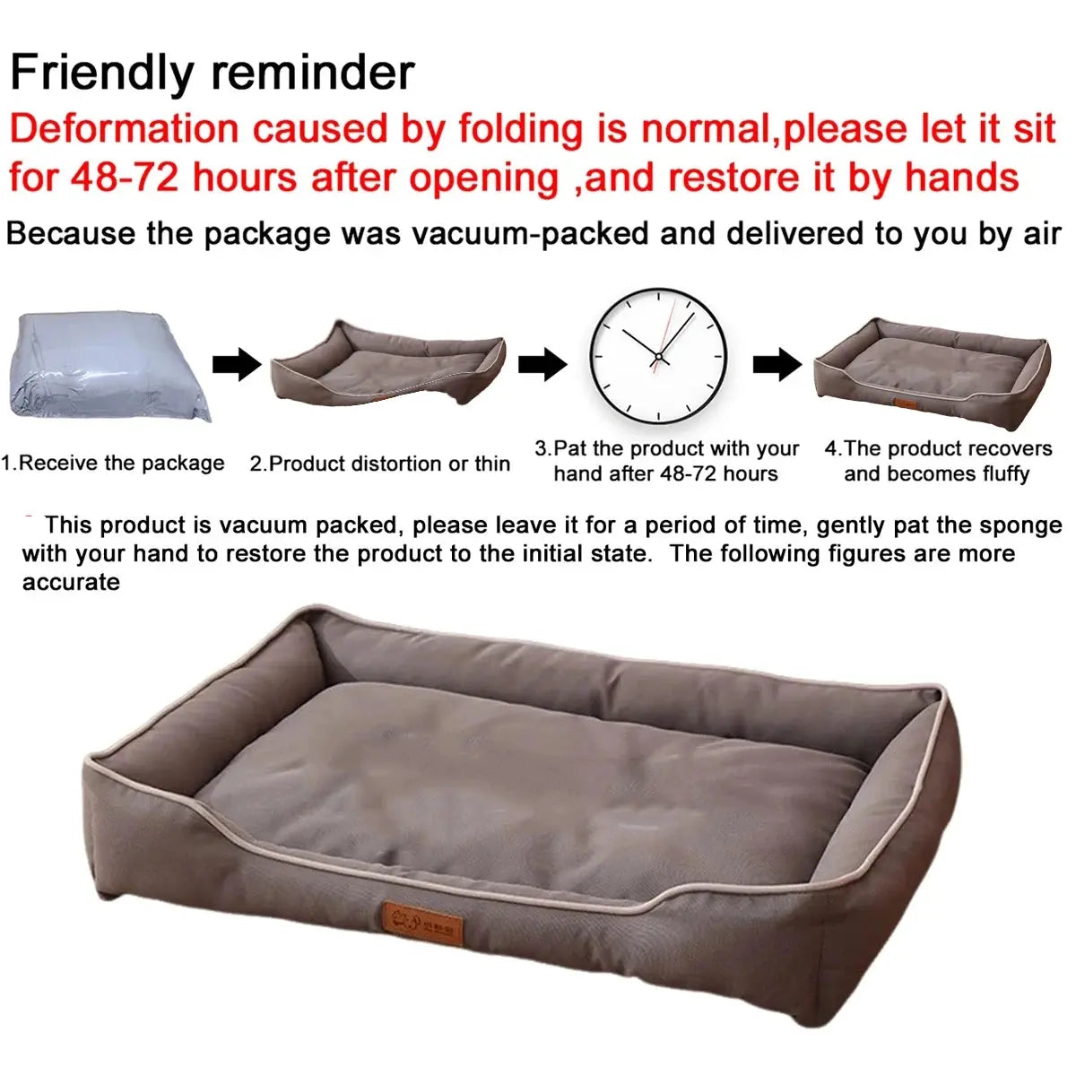 4-Season Waterproof Pet Bed: Smart Comfort for Dogs and Cats! ShopTrend MF