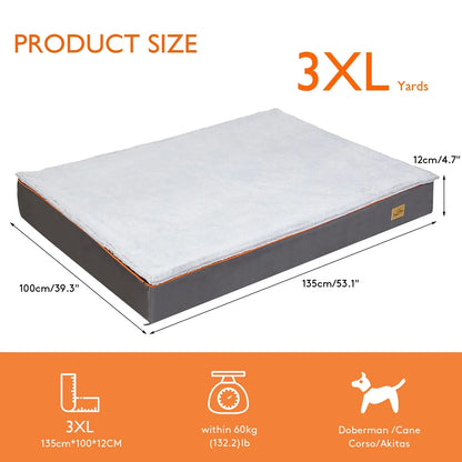 🐾 Premium Orthopaedic Dog Bed – Smart Comfort for Restful Sleep! ShopTrend MF