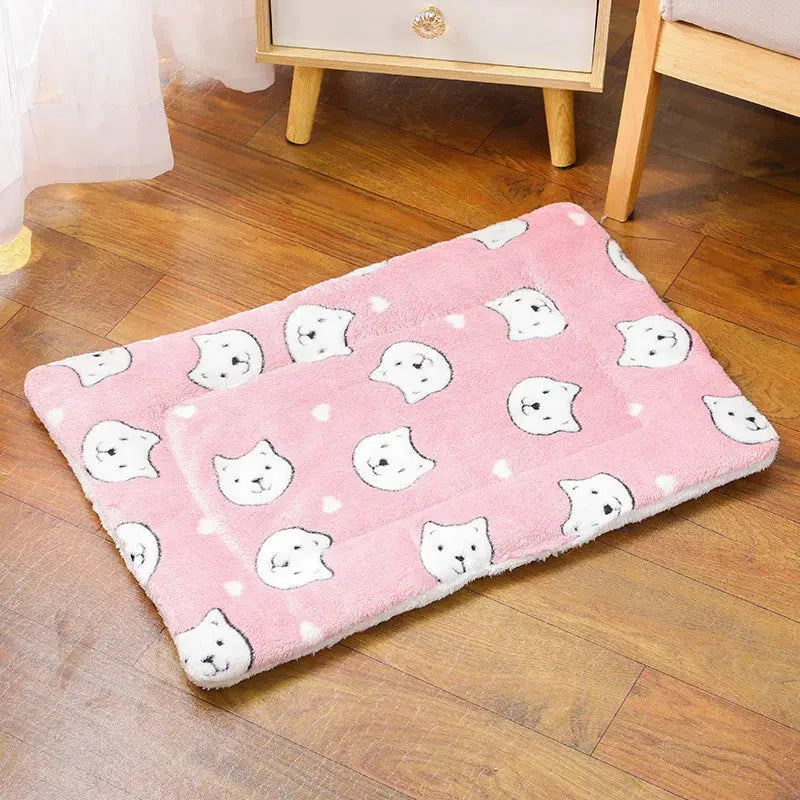 Autumn/Winter Soft Pet Bed – Thick, Elastic and Super Snuggly Sleeping Mat ShopTrend MF
