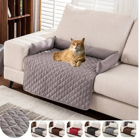 Waterproof Pet Blanket with Neck Pillow – Perfect for Sofa, Travel and More ShopTrend MF