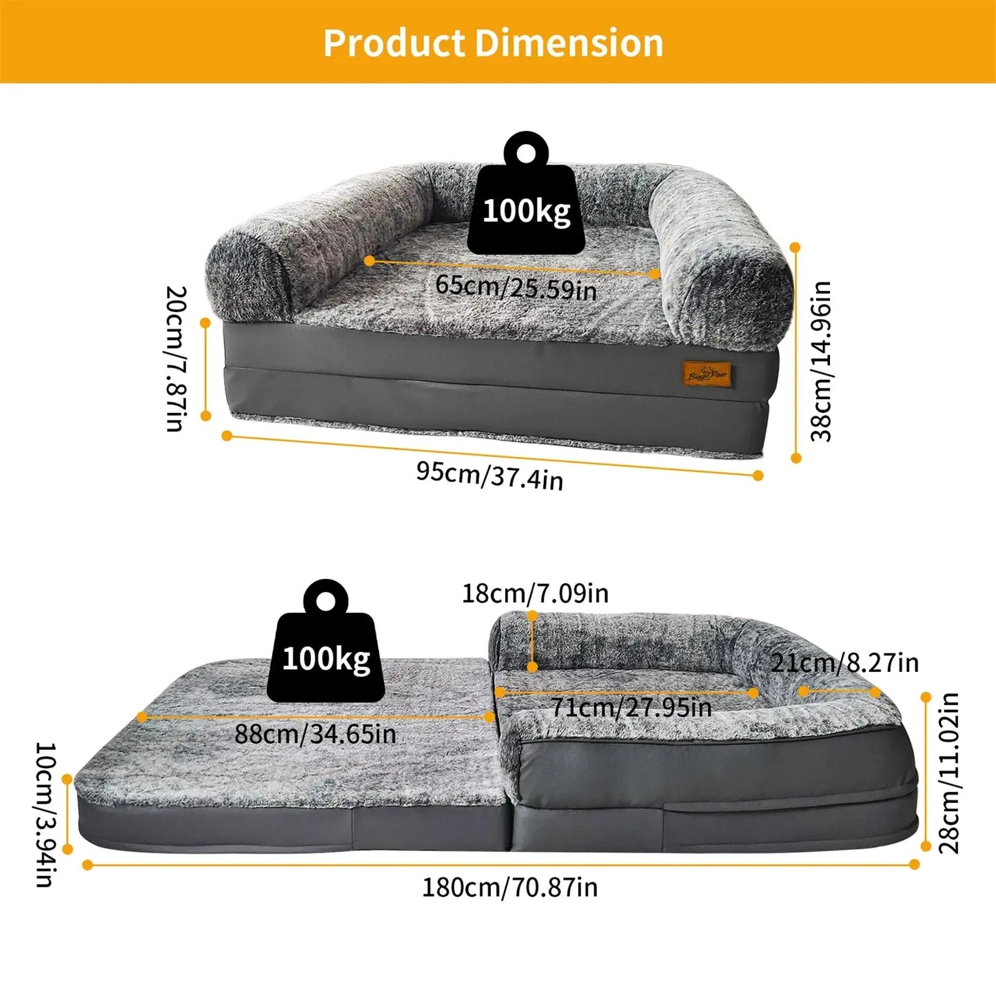 💤🐾 Giant Bed for Humans and Pets – Real Comfort for You and Your Best Friend! ShopTrend MF