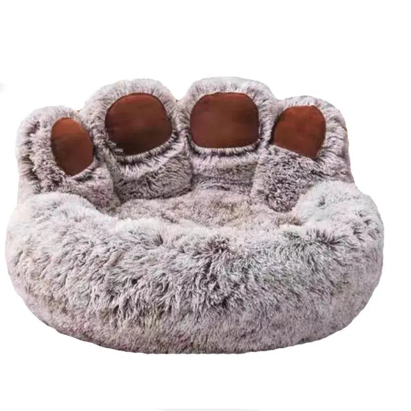 🐾✨ Comfort That Hugs: Fluffy Dog &amp; Cat Bed – A Cosy Nest for Your Pet!&nbsp; ShopTrend MF