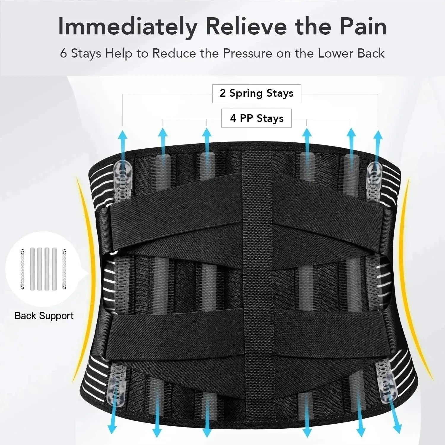 Adjustable Orthopaedic Lumbar Support Belt ShopTrend MF