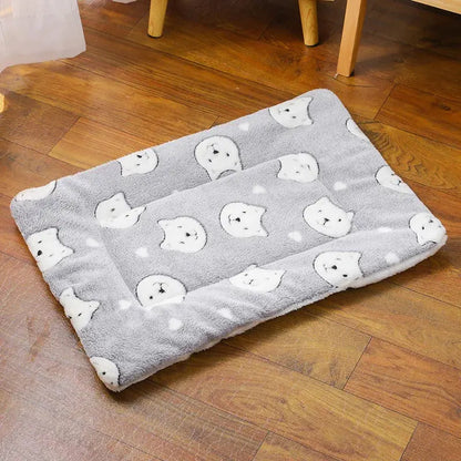 Autumn/Winter Soft Pet Bed – Thick, Elastic and Super Snuggly Sleeping Mat ShopTrend MF