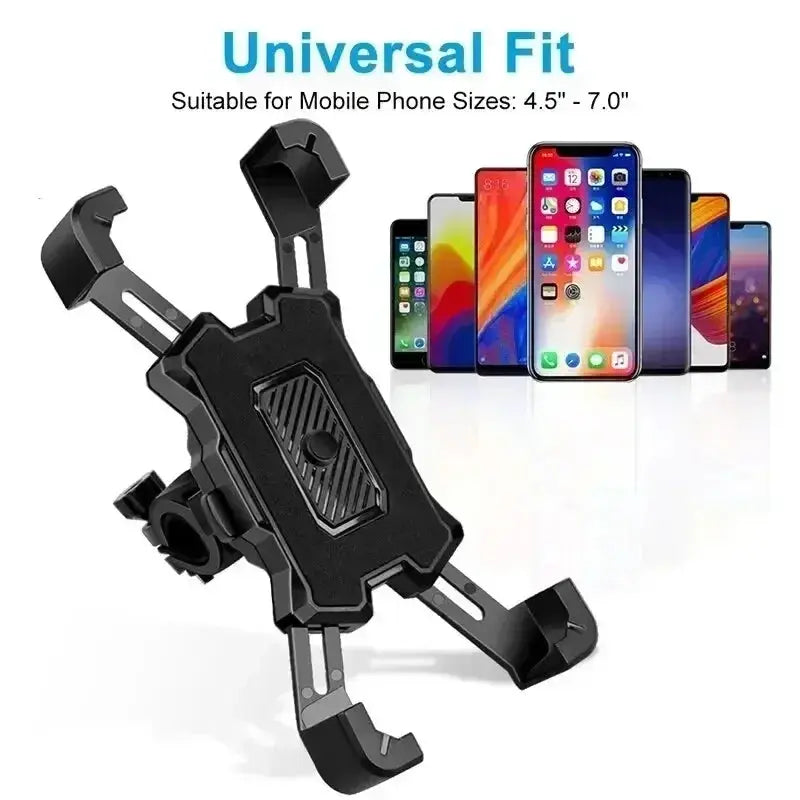 360° Phone Mount for Motorcycle & Bike – Non-Slip and Rotatable ShopTrend MF