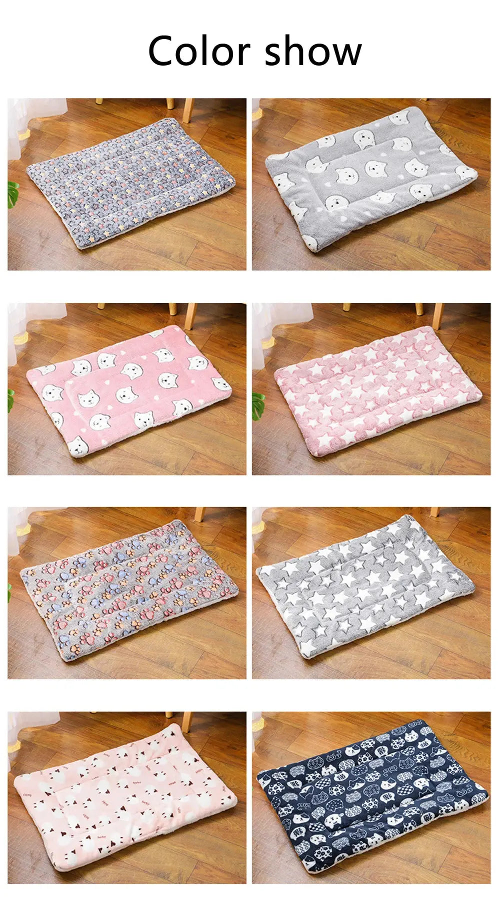 Autumn/Winter Soft Pet Bed – Thick, Elastic and Super Snuggly Sleeping Mat ShopTrend MF
