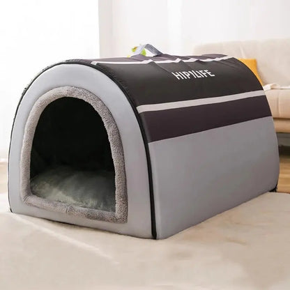 Enclosed Winter Dog House – Large and Cosy Kennel for All Seasons ShopTrend MF