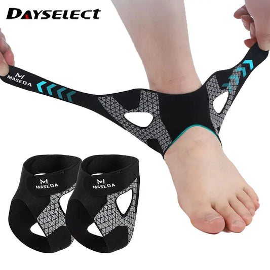 Ultra-thin Ankle Brace with Bi-directional Compression Straps ShopTrend MF